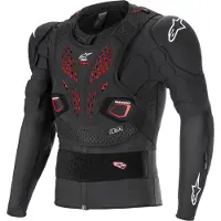 Alpinestars Bionic Pro V3 Veste Avec Protections Noir/Rouge/Blanc 2XL homme