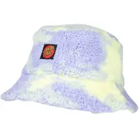 Santa Cruz Classic Dot Sherpa Bucket Hat Violet