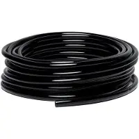 OEM Raccord pour tuyau d'arrosage en PVC avec robinet d'eau potable flexible - longueur 10 mètres - noir