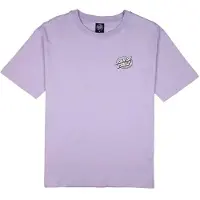 Santa Cruz Oval Dot Short Sleeve T-shirt Violet M Femme