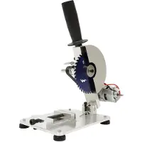 OEM Scie circulaire de table, moteur 9000 tr/min, design portable, couleur blanche, conforme aux normes européennes