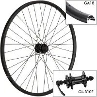Krayton B10f Ga18 27.5´´ 6b Disc Mtb Front Wheel Argenté 9 x 100 mm