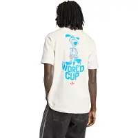 Adidas T-Shirt fonctionnel 'Fifa WM 26 Striker Maskottchen' bleu néon / rouge / blanc cassé