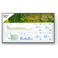Sony FW-50BZ30L Écran d'affichage numérique Écran plat d'affichage numérique 127 cm (50") LCD Wi-Fi 440 cd/m² 4K Ultra HD Noir Android 24/7
