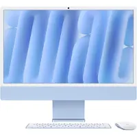 Apple iMac 24 Pouces M4 (CPU 10 Cœurs/GPU 10 Cœurs) 16 Go/512 Go Bleu AZERTY