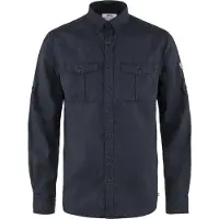Fjällräven Övik Travel Long Sleeve Shirt Bleu M Homme