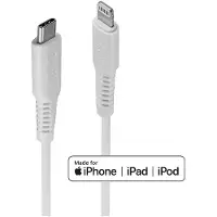 Lindy Câble USB Type C vers Lightning, Blanc, 0.5m