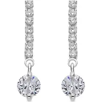 Luxenter Boucles d'oreilles 'Yasu' argent