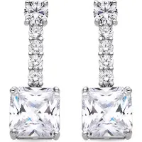 Luxenter Boucles d'oreilles 'Asju' argent