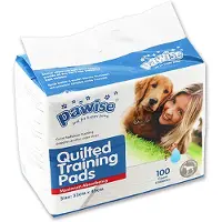 Pawise Pee Pads 100 Units Clair 33 x 45 cm