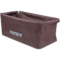 FUXTEC Housse en tissu Sacoche arrière MARRON pour Bollerwagen CT-350/CT500/JW76C