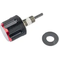 RockShox Rebound Damper Charfer 3 Rc2 Lyrik D1+/pike C1+/zeb A1+ 2023+ Knob Kit Doré