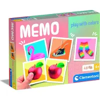 Clementoni CLE Noli Play jeu de mémo avec couleur 18317
