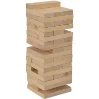 Eichhorn Wooden Tumbling Tower Jeu de société Motricité fine (dextérité)