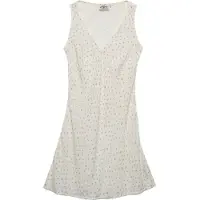 Superdry Printed Sweetheart Sleeveless Short Dress Blanc L Femme