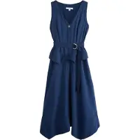Next Robe bleu foncé