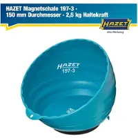 Hazet Coupelle Magnétique, Diam. 150 Mm DIAMÈTRE 15 CM
