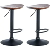 CLP lot de 2 tabourets de bar Skelde