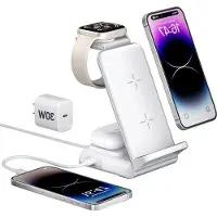 OEM Station de recharge sans fil 4-en-1 pour smartphones, Apple Watch et AirPods