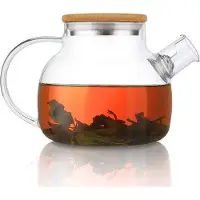 OEM Bocal en verre de 30 oz avec filtre pour éliminer les feuilles et les fleurs.