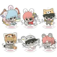 Megahouse Présentoir Figurine Acrylique Gintama : Prince Hata Et Paradis Des Animaux 6 Cm