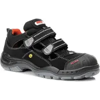 ELTEN 10004526209997 Herren S1P Sicherheitssandalen "SCOTT PRO ESD" schwarz Größe 47