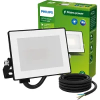 Philips Wall lamp Lois, EU,,, Applique d'extérieur, Noir, Métal, IP65, Jardin, Terrasse, I