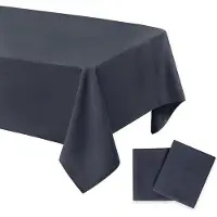 OEM Lot de 2 nappes imperméables pour tables d'appoint, lavables, pour le salon, l'extérieur, les fêtes, les mariages, l'usage domestique, 140 x 280 cm