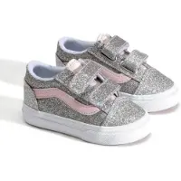 Vans Baskets basses enfant Old Skool V filles - Argenté - 27