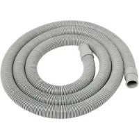 OEM Tuyau d'évacuation en PVC de 2 mètres pour lave-linge et lave-vaisselle - longue durée de vie