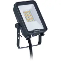 Philips BVP167 Gris foncé Projecteur LED 10W 3000/4000/6500K 1100/1200LM IP65 IK07 PSU SWB Al/pc