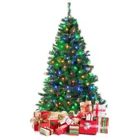 Coast Artificial Christmas tree - LED - 183 cm - Ø 96 cm - Vert