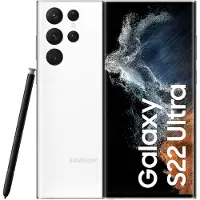 Samsung Galaxy S22 Ultra SM-S908B 17,3 cm (6.8") Double SIM Android 12 5G USB Type-C 8 Go 128 Go 5000 mAh Blanc