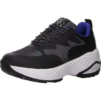 Waldlaufer Chaussures de randonnée pour femmes , modèle Pepper, avec semelles intérieures amovibles, lacets, couleur noire, pour un usage quotidien et de loisirs