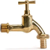 OEM Robinet de jardin en laiton avec équipement haut de gamme, 1/2 pouce, tuyau d'arrosage d'un diamètre intérieur de 1/2 pouce et fixation pour montage mural