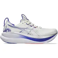 Asics Chaussures Gel Nimbus 28 Paris Blanc Bleu AW26 Unisexe, Taille 42,5 - EUR