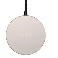 FIXED Chargeur à induction Qi 2.2 25 W pour MagSafe, chargeur fixe MagPad Slim, beige-gris