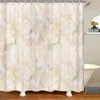 OEM Rideau de salle de bain - Polyester imperméable - 180 x 240 cm - Polyvalent