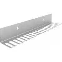 DeLOCK Support Câble 318 x 65 mm pour montage mural gris -