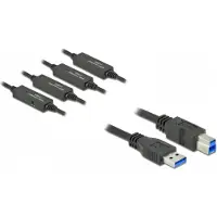 DeLOCK Aktives USB3.2 Gen.1 USB Typ-A zu USB Typ-B 20m