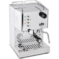 QuickMill Machine à expresso Pippa avec porte-filtre en acier inoxydable