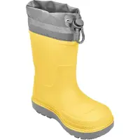 Playshoes Bottes en caoutchouc jaune / gris