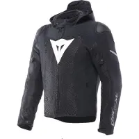 Dainese Super Sprint Air, veste en textile ,Noir/Blanc ,56