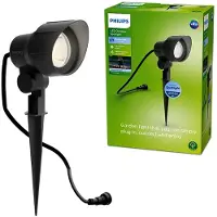 Philips Lampes LED LV 6W 4000K 660lm IP44 noir