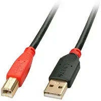 Lindy Rallonge active USB 2.0 - - 15m - Noir - Plug &amp; Play - 480Mbit/s