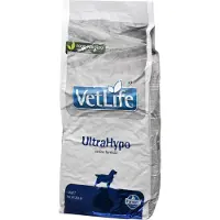 Farmina Vet Life UltraHypo Dog - nourriture diététique pour chiens allergiques - 2x12 kg