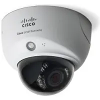 Cisco 6930, caméra de sécurité IP, intérieur et extérieur, câble, plafond/mur, noir, blanc, dôme