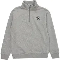 Calvin Klein Jeans Sweat gris chiné / noir