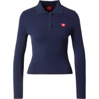 HUGO Pull-over 'Sareplinny' bleu foncé