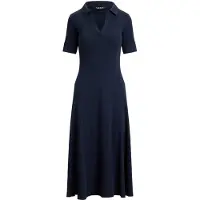 Ralph Lauren Robes en maille bleu marine